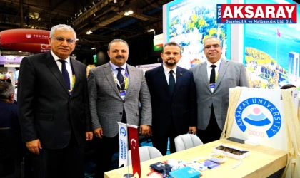 ASÜ, İskoçya’da fuara katıldı