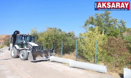 Bayram Baba Mahallesi’nde altyapı çalışması