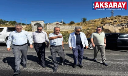 Güzelyurt Akyamaç’ta sıcak asfalt çalışması tamamlandı
