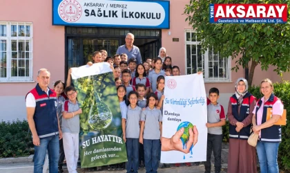 İlkokullarda "Su Verimliliği Seferberliği" eğitimi