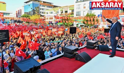 İYİ PARTİ’DEN AKSARAY’DA "BAYRAK AÇIYORUM" MİTİNGİ Müsavat Dervişoğlu’ndan Sert Mesajlar