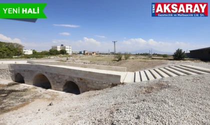 Karasu köprüsü ayağa kaldırıldı