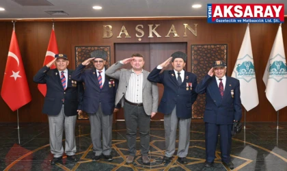 Kıbrıs Gazilerinden Başkan Dinçer’e ziyaret