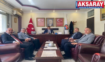 KURUMLAR ARASI İŞ BİRLİĞİ İl Müdürlerinden Aksaray Barosu’na ziyaret