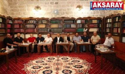 MİLLETVEKİLİ AYDOĞDU GAZETECİLERLE BULUŞTU: ‘Polis okulunun kapanmasını önledik’