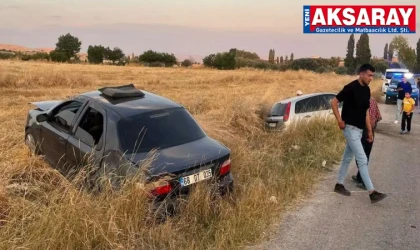 Ortaköy’de Trafik Kazası: 2 KİŞİ YARALANDI