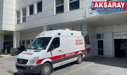 Otomobilin çarptığı polis memuru ve eşi yaralandı