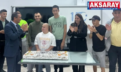 Özel bireyler için doğum günü etkinliği