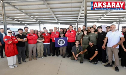 Roket yarışması Aksaray'da yapılıyor