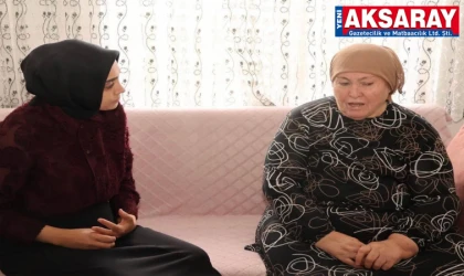 SARIYAHŞİ KAYMAKAMI Şehit annesine ahde vefa ziyareti