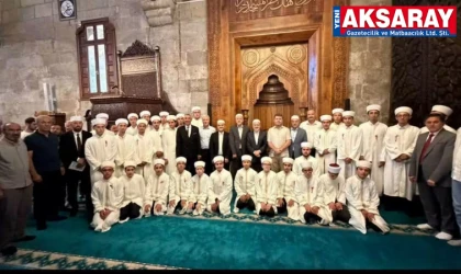 Ulu Camii’nde Hafızlık İcazet merasimi
