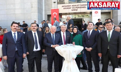 Vali Duru, Adli Yıl Açılış Törenine katıldı
