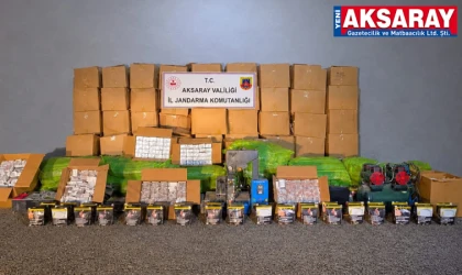 3,2 MİLYON TL’LİK MALZEME ELE GEÇİRİLDİ Kaçak sigara operasyonu