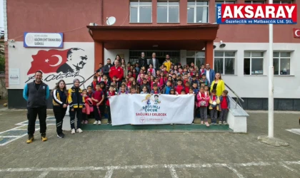 Ağaçören’de çocuklara sağlıklı yaşam eğitimi