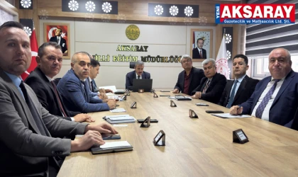 Eğitimde  haftalık değerlendirme toplantısı gerçekleştirildi