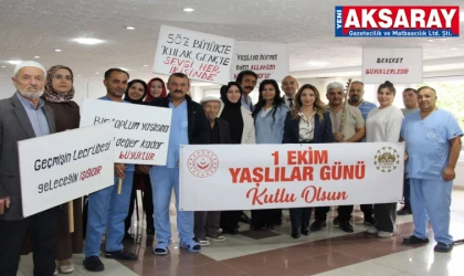 Huzurevinde Yaşlılar Günü coşkusu