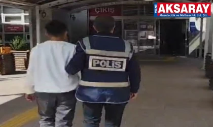 İş yerinden hırsızlık yapan şüpheli yakalanarak tutuklandı