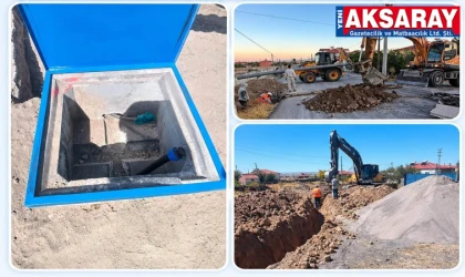Karaören köyüne yeni içme suyu şebekesi