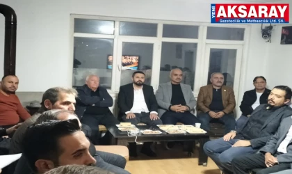 MHP ilçe başkanları toplantısı Ortaköy’de yapıldı