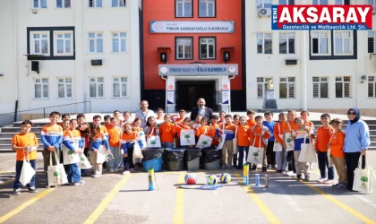 MİNİK ÇEVRECİLERDEN ANLAMLI HAREKET Kapak toplama kampanyası