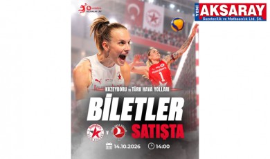 Sultanlar Ligi’nde dev maç HAYDİ AKSARAY SALONA