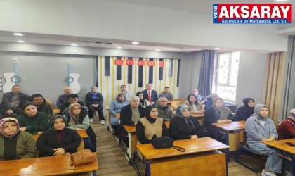 Velilere "Madde mi, Mana mı, Yoksa Bağımlılık mı?" farkındalık eğitimi