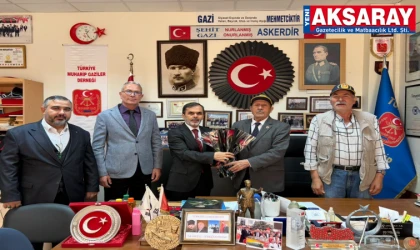 Yeni Müftü Ali Efe Şehit ve Gazi Derneklerini ziyaret etti