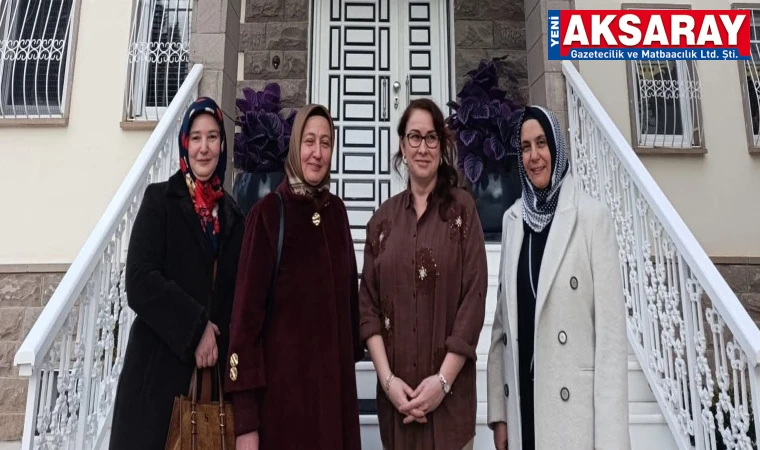 Ak kadınlardan "hoş geldin" ziyareti