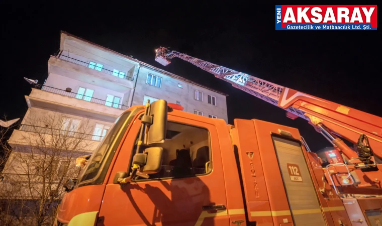 Baca yangınını itfaiye söndürdü