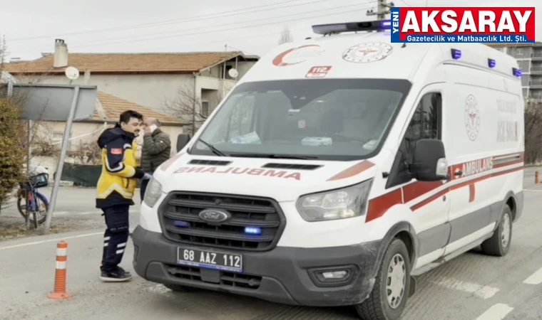 Kamyonet bisiklete çarptı: 1 yaralı