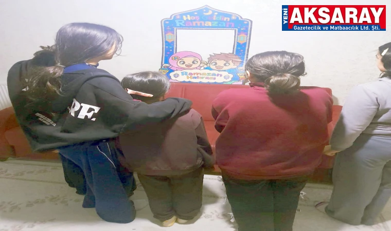 MİNİK ELLERDEN RAMAZAN SELAMI Çocuk evleri süslendi