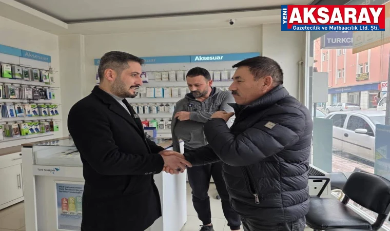 Ortaköy’de esnafa moral ziyareti