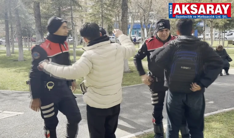 Park, bahçe ve okul bölgeleri denetim altında