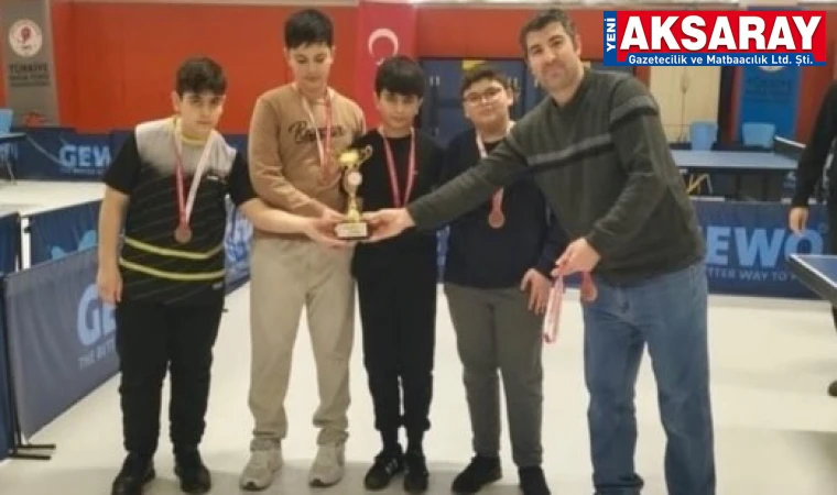 RAKETLER ŞAMPİYONLUK İÇİN SALLANDI Masa Tenisi il birincileri belli oldu