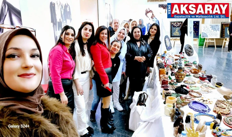 Seramik sanatı sergi ile görücüye çıktı