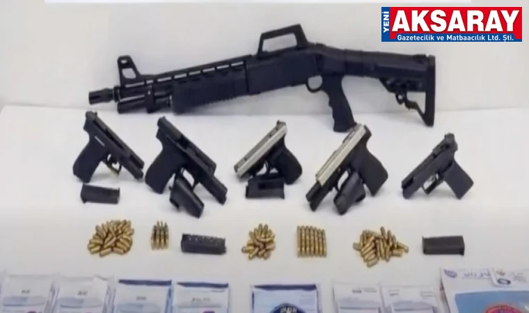 SİLAH OPERASYONU Aksaray dahil 259 gözaltı