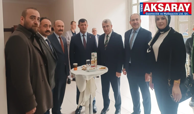 Adliye camiası bayramlaşma töreninde bir araya geldi