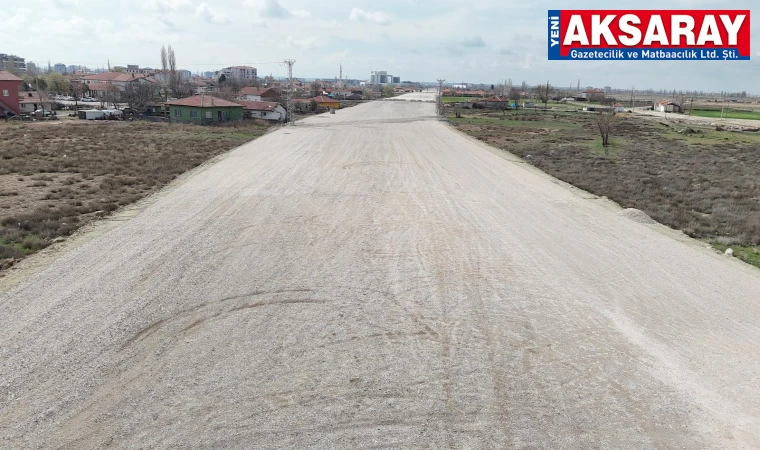 Çevre yolunda alt yapı çalışması