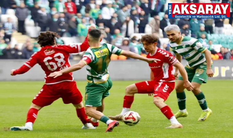 Lider fark attı BURSASPOR: 6 – KUZEYBORU AKSARAY BLDSPOR: 0