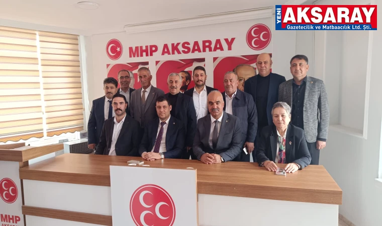 MHP ‘DE BAYRAMLAŞMA ‘Biz büyük bir aileyiz’