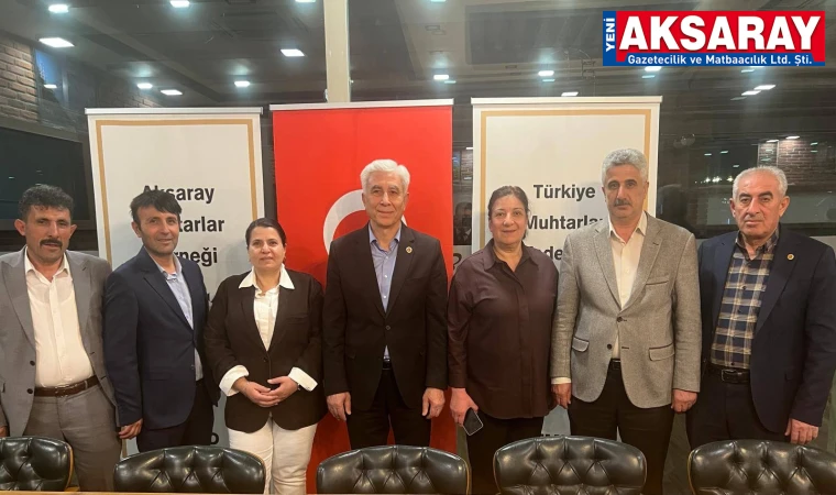 MUHTARLARIN İFTARI ‘Birliğimiz daim olsun’