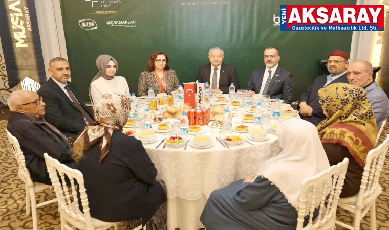 MÜSİAD VEFA SOFRASINDAN YÜKSELEN SES Krizler bizi yıldıramaz