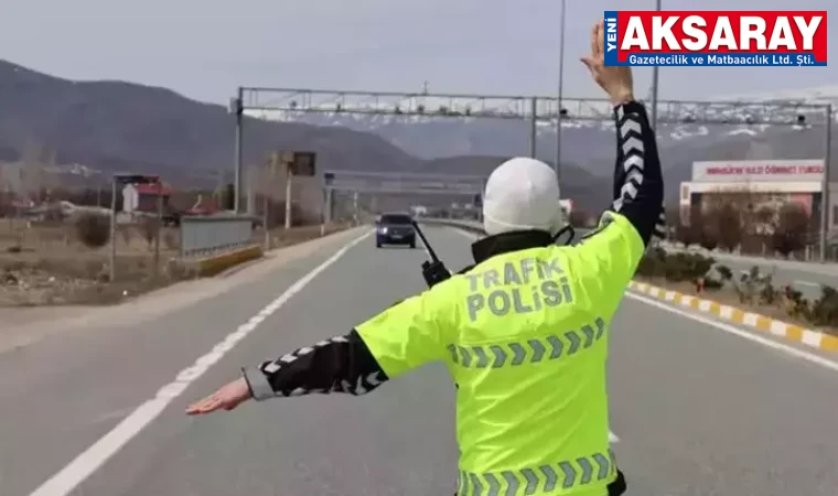 TRAFİKTE SAHTE PLAKAYA "SIFIR TOLERANS" Kuralsız plakalara 140 bin tl ceza yağacak
