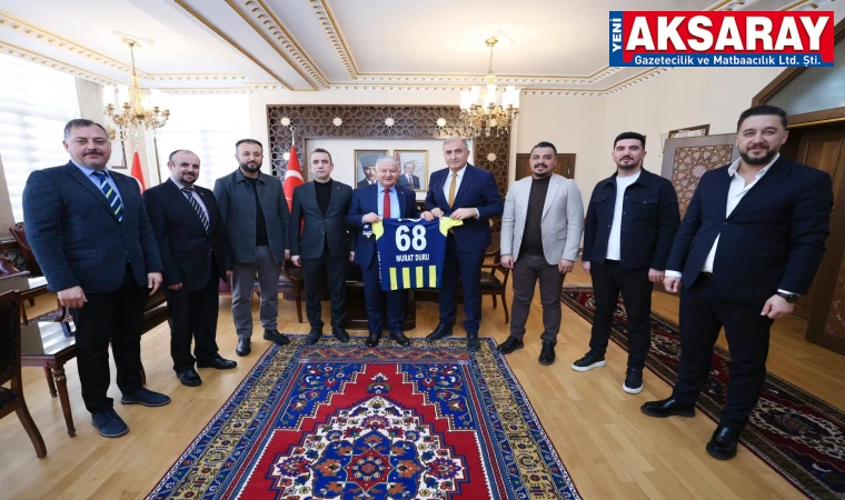 Valilikte spor ve dostluk rüzgarı