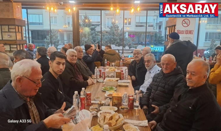 VEFA SOFRASINDA BULUŞTULAR TEDAŞ Emeklilerinden 13 yıllık gelenek