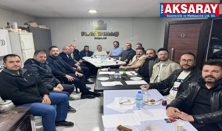 Aksaray Müteahhitler Birliği’nden stratejik buluşma