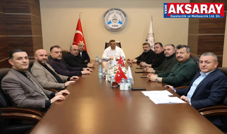 ATSO’DA HAFTALIK MESAİ Yeni rotaları belirlediler