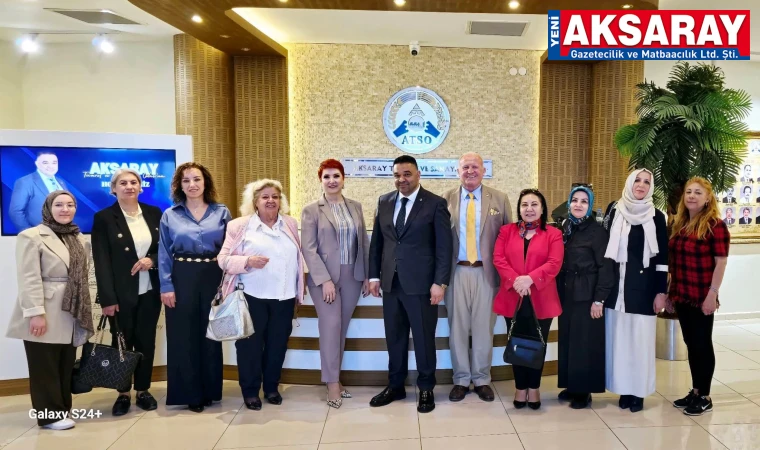 İş dünyasının tanınmış isminden ATSO’ya ziyaret