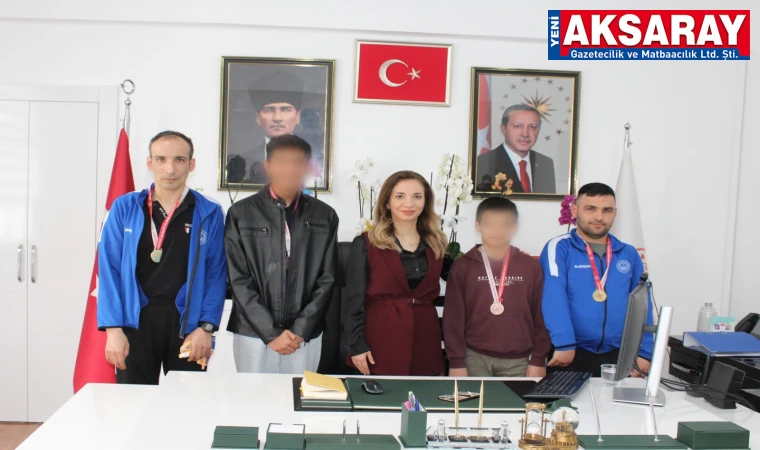 Özel çocuklardan sporda madalya yağmuru