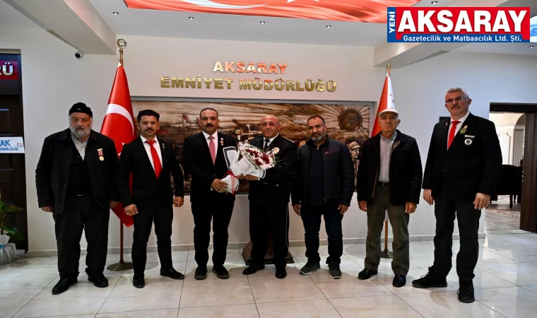 Şehit babaları ve Gazilerden ziyaret